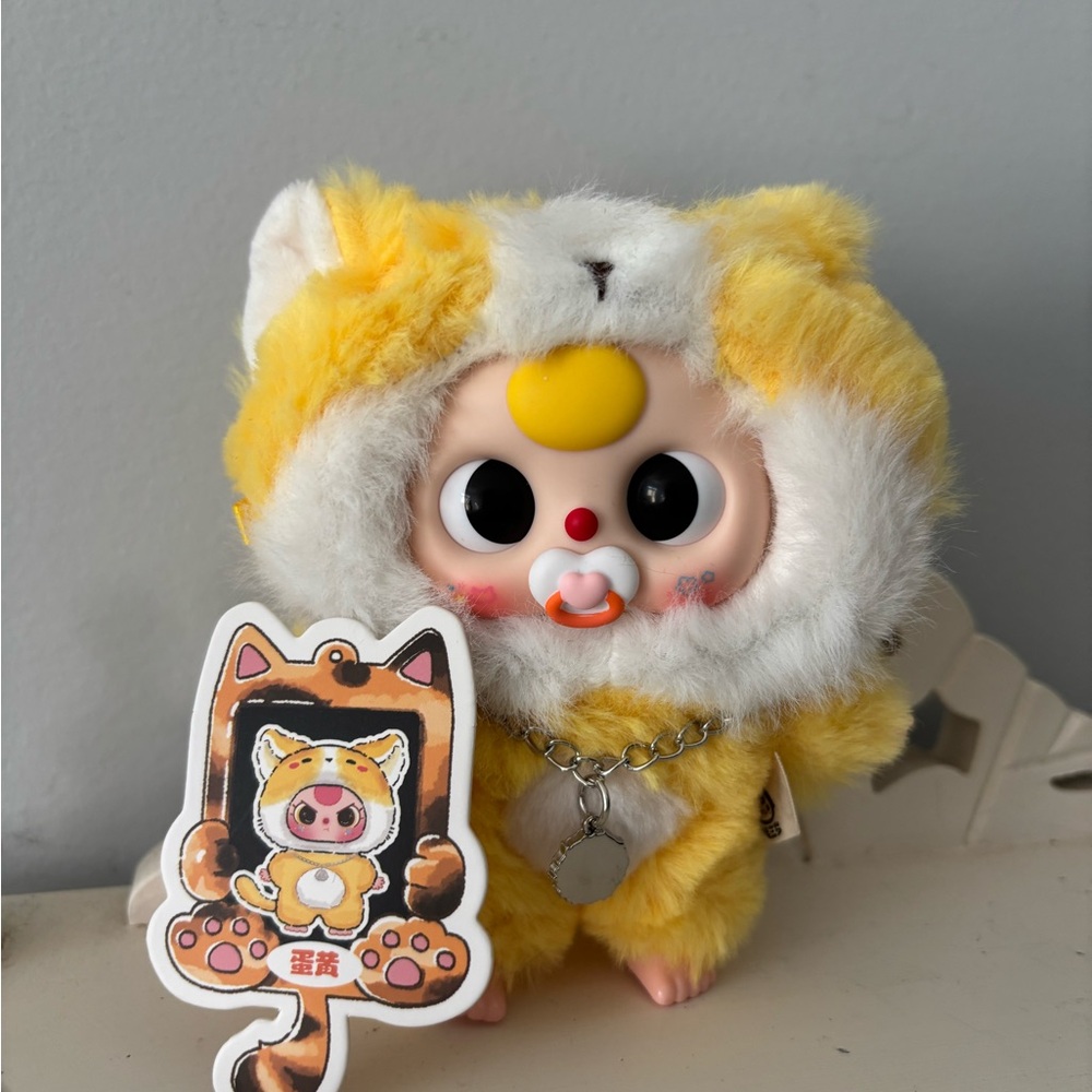 Baby Three Cat & Dogs Plush
